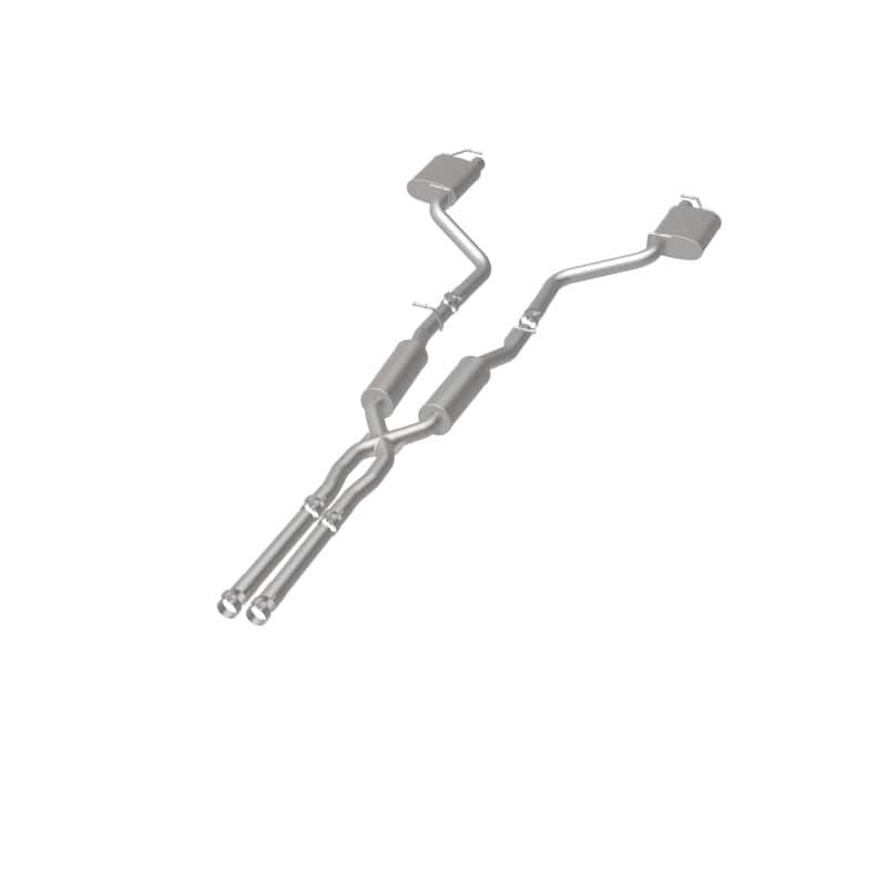 Magnaflow — MagnaFlow Cat-Back SS 2.5in Dual Split Rear Exit (OEM Tips) 15-16 Dodge/Chrysler Charger/300 5.7L V8
Cat-Back - view 14