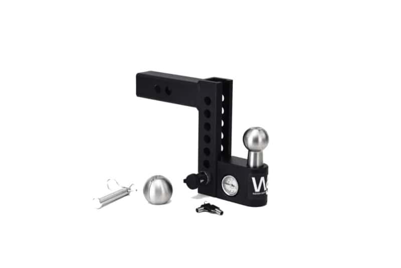 Weigh Safe — Weigh Safe Aero Hitch 8in Drop Hitch & 2in Shank (10K/12.5K GTWR) - Steel - view 1
