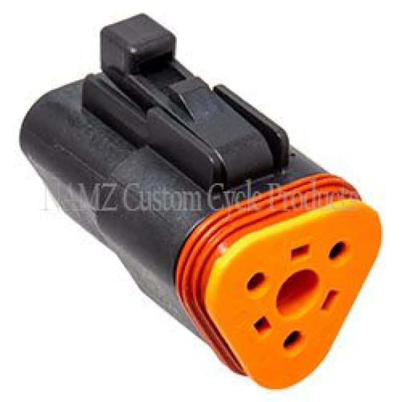 NAMZ — NAMZ Deutsch DT Series 3-Wire Plug & Wedgelock - Black (HD 72113-94BK) - view 2