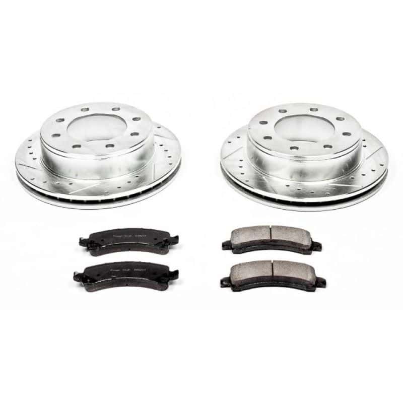 PowerStop — Power Stop 03-17 Chevrolet Express 2500 Rear Z23 Evolution Sport Brake Kit - view 1