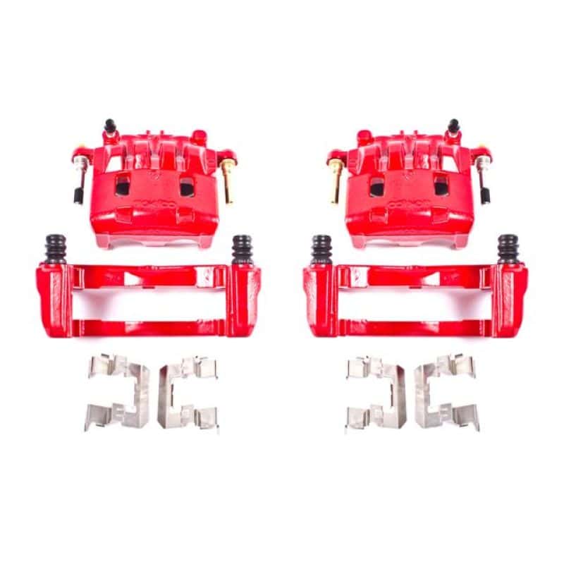 PowerStop — Power Stop 16-17 Subaru Crosstrek Front Red Calipers w/Brackets - Pair
Caliper Set - view 1