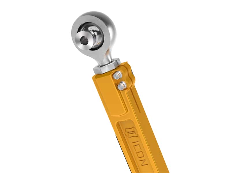 ICON — ICON 22-23 Toyota Tundra / 2024 Toyota Tacoma Billet Rear Lower Link Kit - Gold Anodized
REAR LOWER LINK KIT - view 6