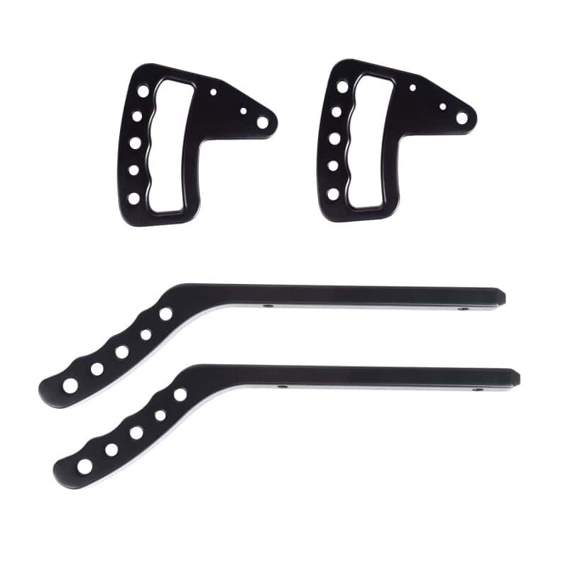 Rugged Ridge — Rugged Ridge Aluminum Grab Handles F/R Kit Black 07-18 Jeep Wrangler JK/JKU
Interior Grab Bar
OFFROAD_INTERIOR - view 1