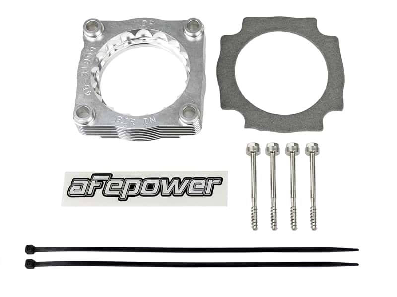 aFe — aFe Silver Bullet Throttle Body Spacer 12-15 BMW 328i (F30) L4-2.0L N20/N26
Throttle Body Spacer
TBdySpacer - view 6