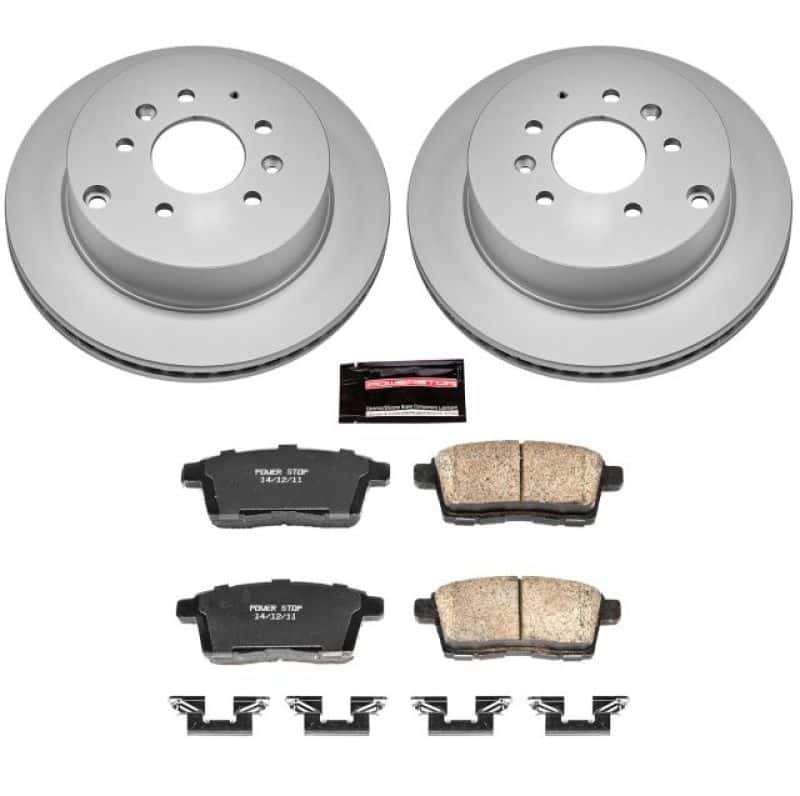 PowerStop — Power Stop 07-12 Mazda CX-7 Rear Z17 Evolution Geomet Coated Brake Kit - view 1