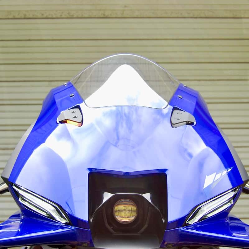New Rage Cycles — New Rage Cycles 25+ Yamaha R9 Mirror Block Off Turn Signals - view 5