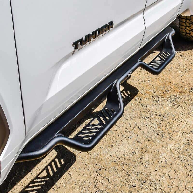 Westin — Westin 2022+ Toyota Tundra Double Cab Outlaw Nerf Step Bars - Textured Black
Nerf Drop Step Bars - view 6