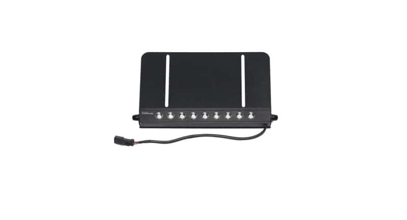 Putco — Putco 07-18 Jeep Wrangler - License Plate Frame w/ 10in Luminix Light Bar 3600LM
LicensePltHardware - view 1