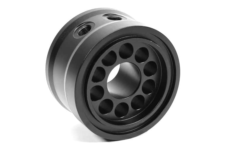 Perrin Performance — PERRIN 15-25 Subaru WRX & 13-25 Crosstrek/OBXT/LGT/Impreza & BRZ/GR86 Oil Temp / Pressure Adapter - view 3