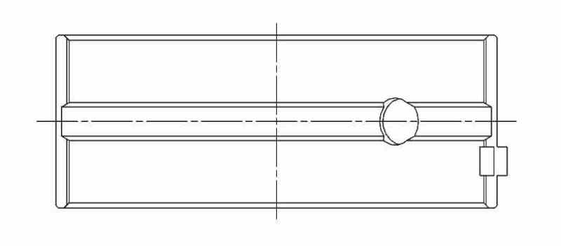 ACL — ACL Ford/Cosworth 2.0L (YB) Race Series Standard Size High Performance Main Bearing Set - view 4