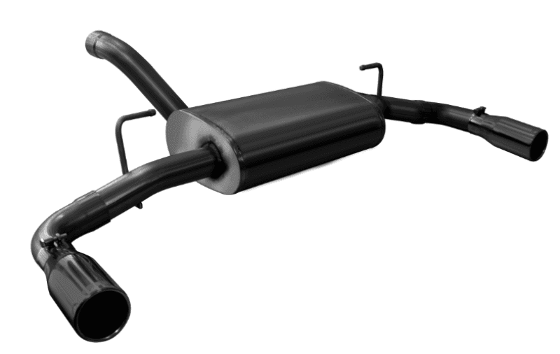 CORSA Performance — Corsa 2018-2025 Jeep Wrangler JL 2.5in Dual Rear Exit Black Tips Sport Axle-Back Exhaust
cor21014BLK
Exhaust - view 2