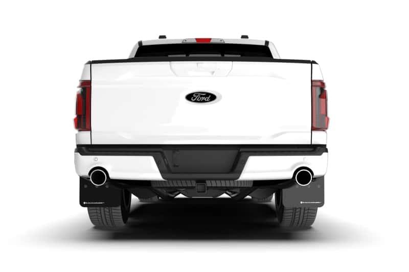 Rally Armor — Rally Armor 21-25 Ford F-150 (Excl. Raptor) Black UR Mud Flap w/Metallic Black Logo
Mud Flap - view 3