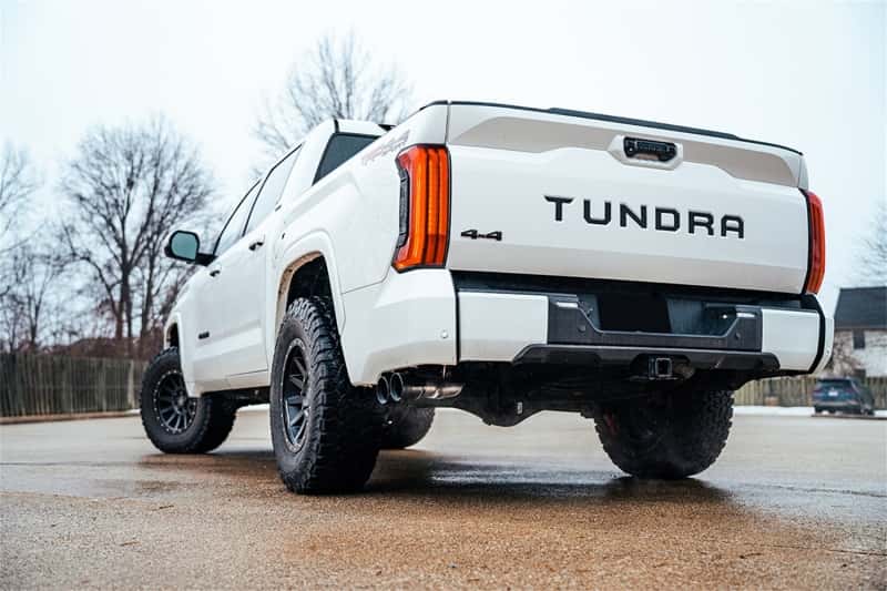 CORSA Performance — Corsa 22-25 Toyota Tundra 4WD 3in Sport Cat-Back Side Exit Exhaust System w/ Twin 4in Black PVD Tips
Exhaust - view 3