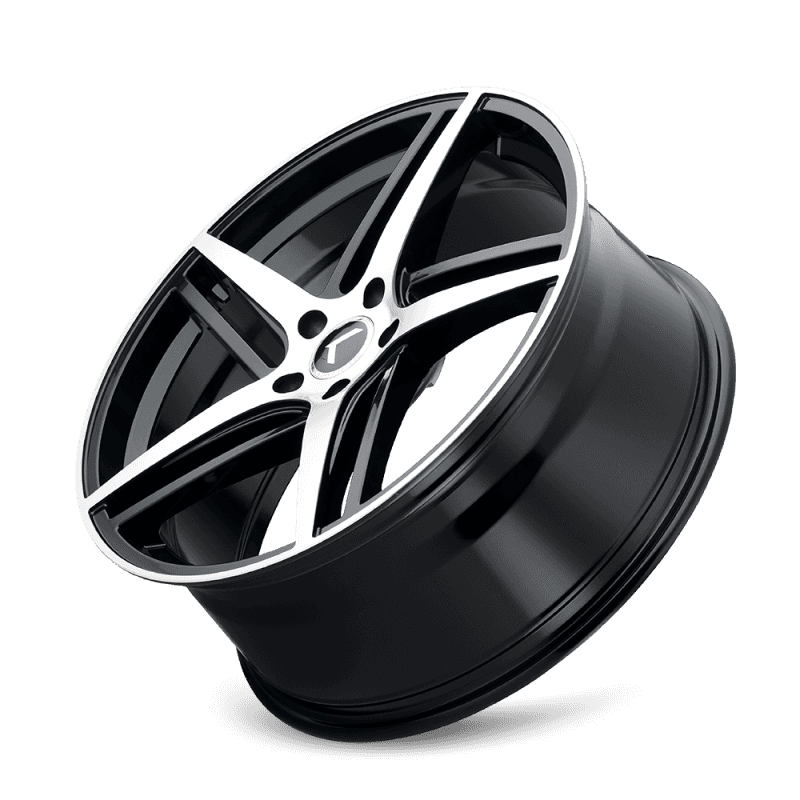 Kraze Wheels — Kraze KR195 Milano 20x8.5 / 5x114.3 BP / 38mm Offset / 72.62mm Hub Gloss Black Machined Wheel
KRAZE KR195 - view 3
