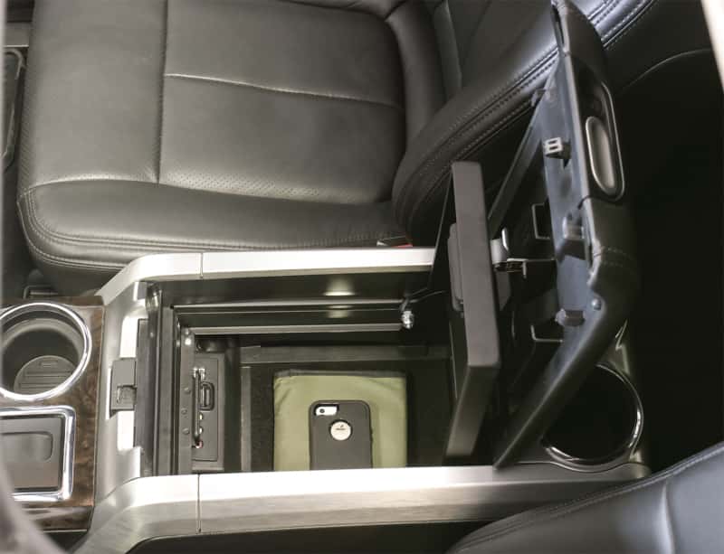 Tuffy Products — Tuffy Ford F150 Console Safe W/ Keyed Lock
Console Safe - view 6