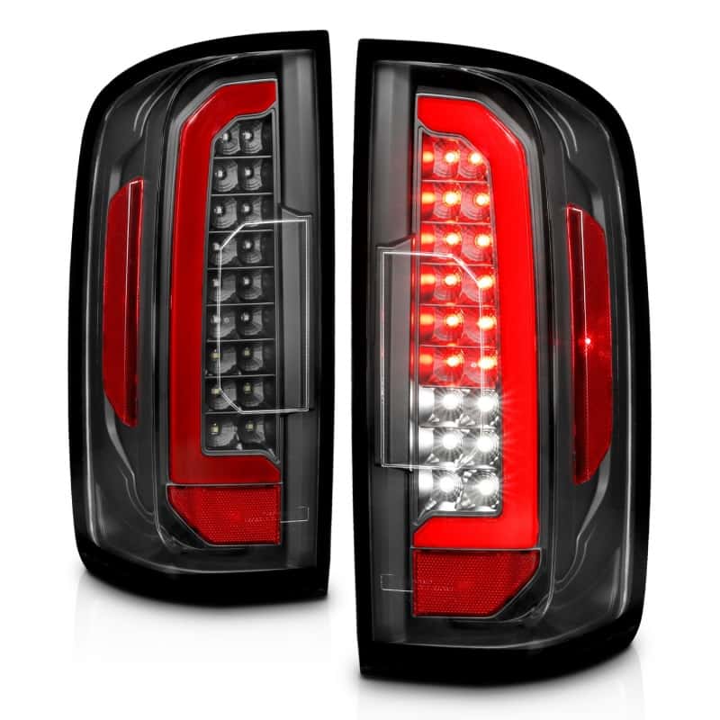 ANZO — ANZO 15-21 Chevrolet Colorado Full LED Tail Lights w/ Red Lightbar Black Housing Clear Lens
Tail Light Set - view 8