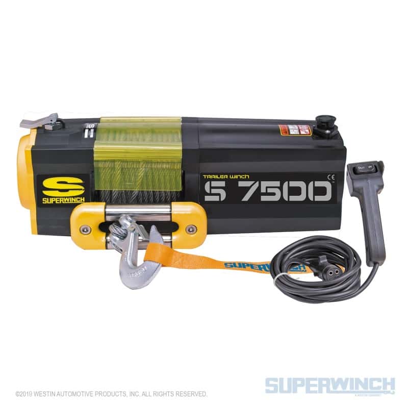 Superwinch — Superwinch 7500 LBS 12V DC 5/16in x 54ft Steel Rope S7500 Winch
Winch - view 25