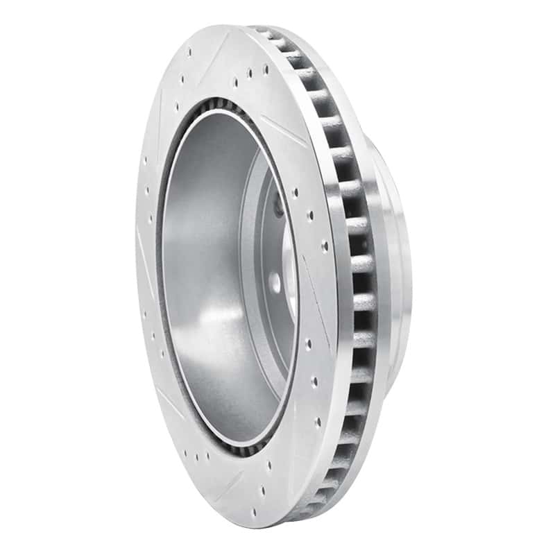 R1 Concepts — R1 08-25 Ford E-350 Super Duty Rear Right Drilled & Slotted Silver Brake Rotor
R1 Brake Rotor Drill - view 4