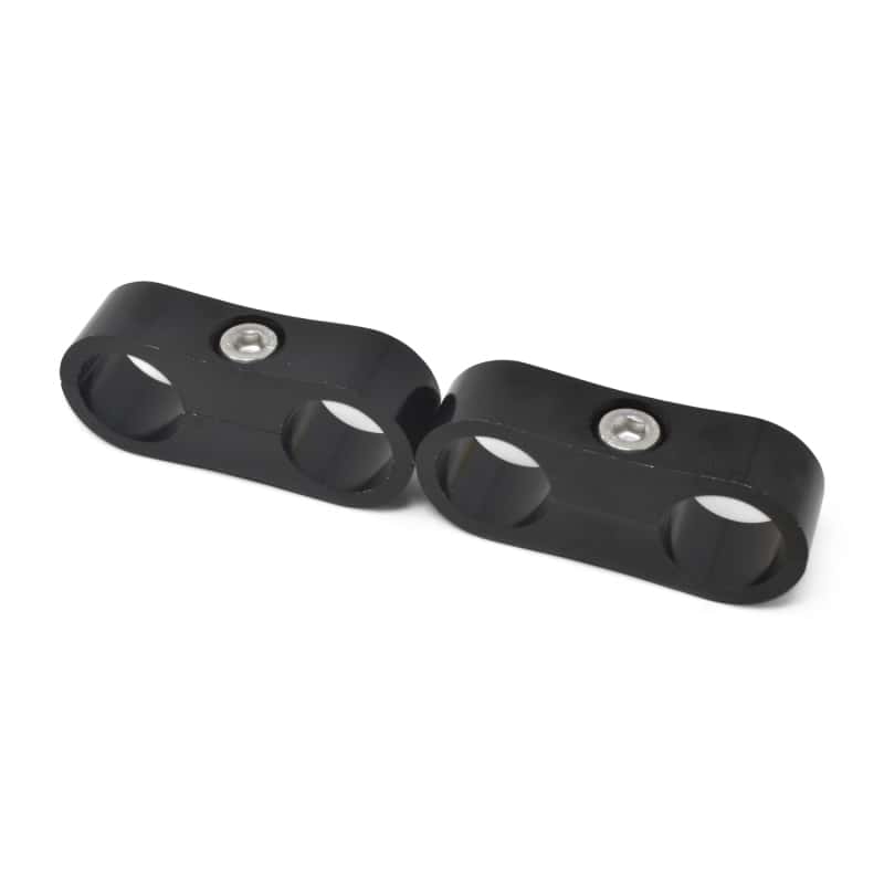 Russell — Russell Hose Separator For -10 Braided Hose - Black Anodize (2 Pack) - view 4