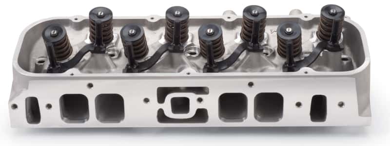 Edelbrock — Edelbrock Cyl Head E-Street BB Chevy Oval Port Complete Single
CYLINDER HEADS - view 1