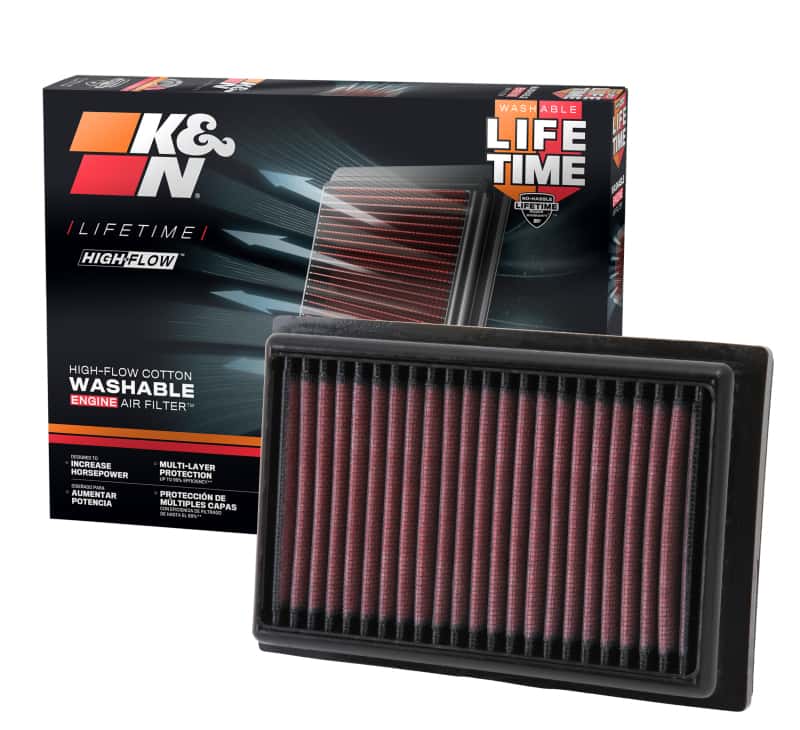 K&N Engineering — K&N Replacement Air Filter 12-13 Toyota Prius C 1.5L L4 F/I
Replacement Air Filt
Air Filter - view 8