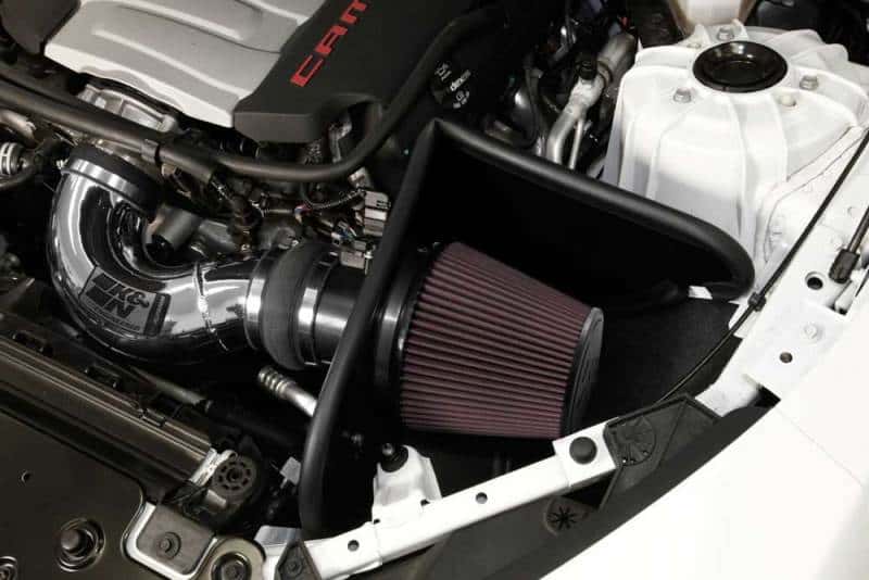 K&N Engineering — K&N 2016 Chevy Camaro SS 6.2L V8 F/I Typhoon Intake System
Performance Air Inta
Air Intake System - view 10
