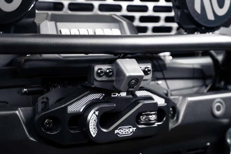 DV8 Offroad — DV8 Offroad 21-23 Ford Bronco Front Camera Relocation Bracket
Relocation Bracket - view 3