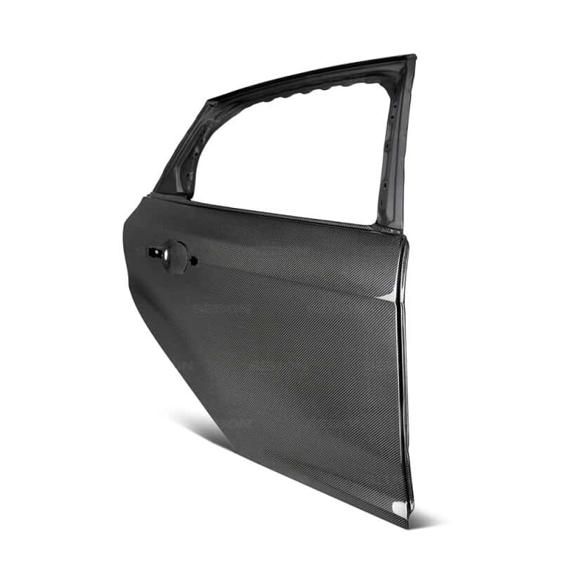 Anderson Composites — Anderson Composites 16-18 Ford Focus RS Rear Carbon Fiber Doors (Pair) - view 3