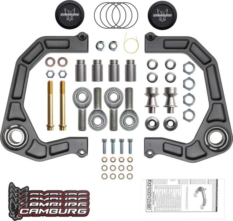 Camburg — Camburg Ford Bronco 21-23 KINETIK V2 Performance Billet Uniball Upper Arms
Control Arm Kit - view 6
