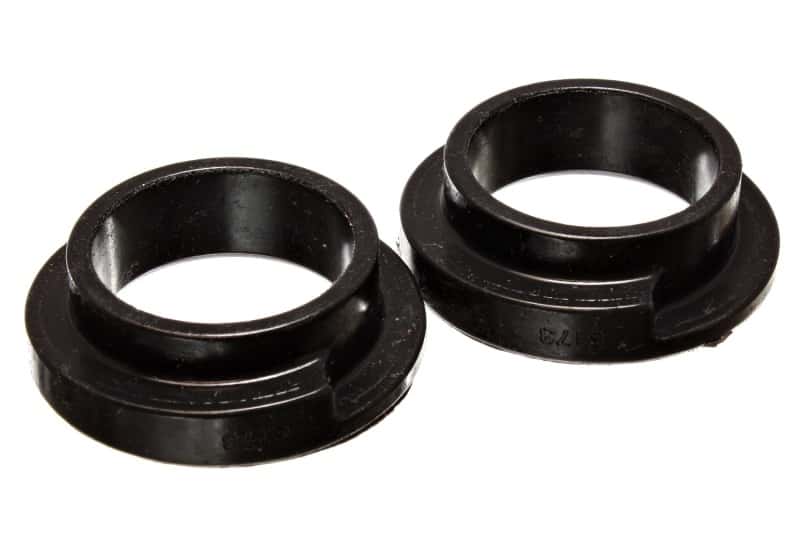 Energy Suspension — Energy Suspension Universal 2 1/8in ID 2 1/2in OD 5/8in H Black Coil Spring Isolators (2 per set)
CoilSprngInsulator - view 1
