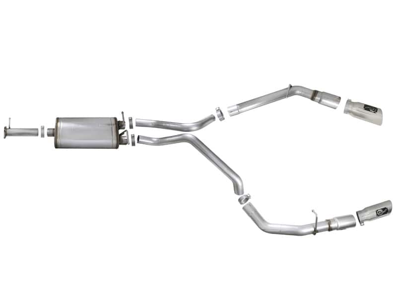 aFe — aFe MACH Force-Xp 3in 409 SS Cat-Back Exhaust 2019 RAM 1500 V8-5.7L w/ Polished Tip
Cat-Back Exhaust - view 4