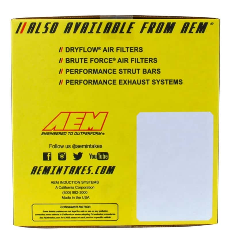 AEM Induction — AEM C.A.S 15-20 Acura TLX 3.5L V6 F/I Cold Air Intake System
Cold Air Intake Syst
AEM Cold Air Intake - view 11