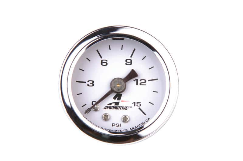 Aeromotive — Aeromotive 0-15 PSI Fuel Pressure Gauge
Gauge - view 3