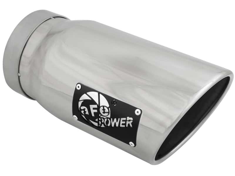 aFe — aFe Diesel Exhaust Tip Bolt On Polished 5in Inlet x 6in Outlet x 12in Long
Exhaust Tip Polished - view 1