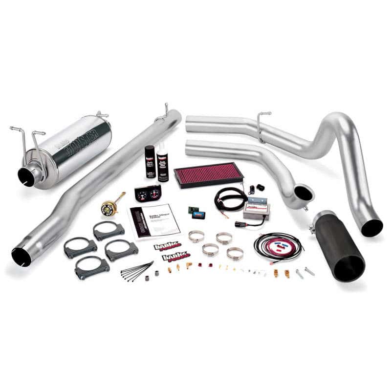 Banks Power — Banks Power 99 Ford 7.3L F250/350 Auto Stinger System - SS Single Exhaust w/ Black Tip
Power/Efficiency Sys - view 2