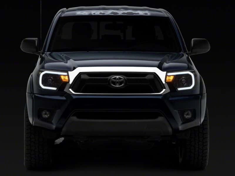 Raxiom — Raxiom 12-15 Toyota Tacoma Axial Series Headlights w/ LED Bar- Blk Housing (Clear Lens)
Headlights - view 9
