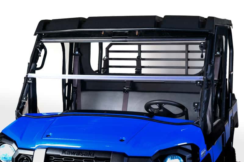 Seizmik — Seizmik 15-23 Kawasaki Mule PRO-FX/FXT Windshield Folding UV1S Poly - view 1