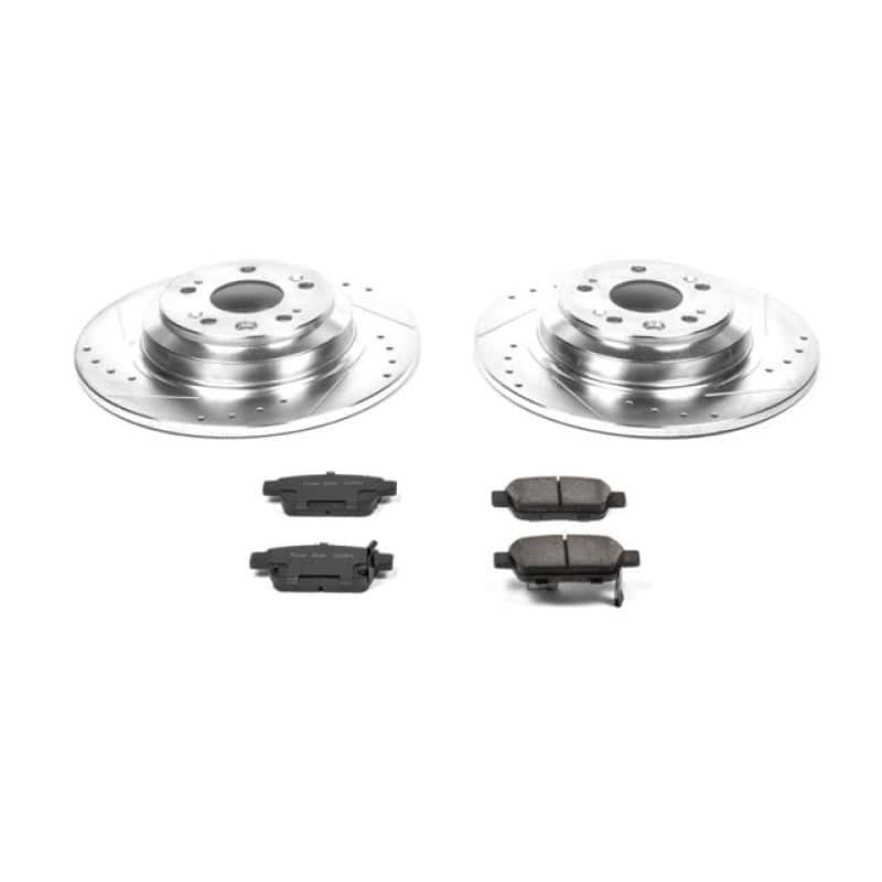 PowerStop — Power Stop 09-14 Acura TL Rear Z23 Evolution Sport Brake Kit - view 1
