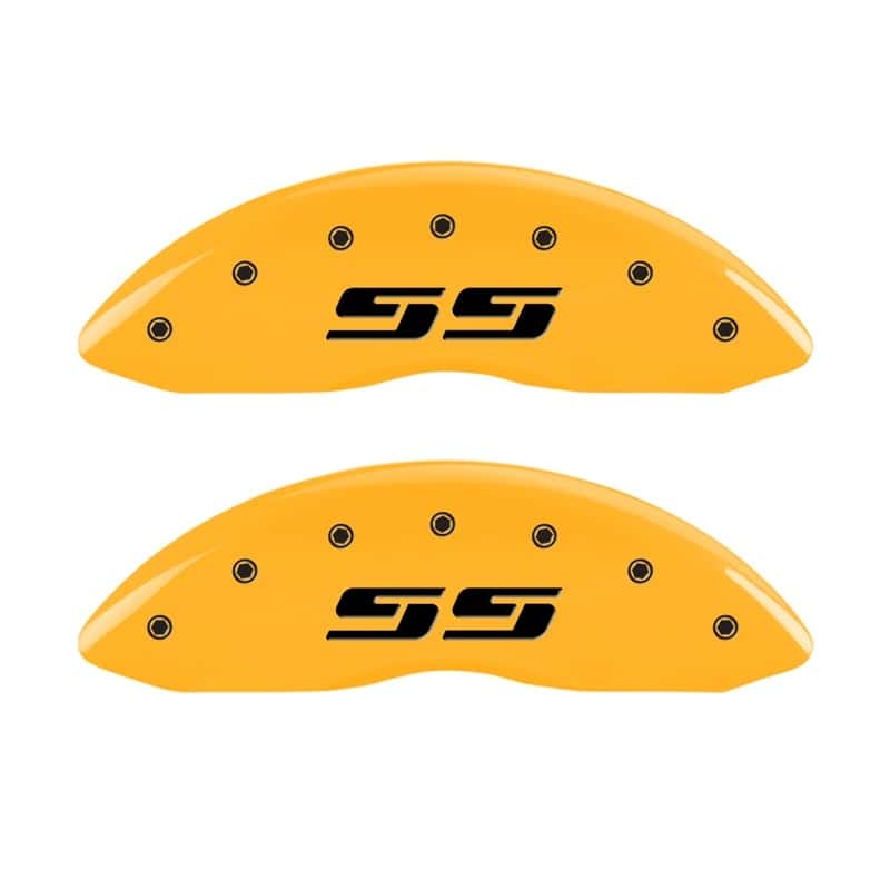 MGP — MGP 2 Caliper Covers Engraved Silverado SS Yellow Finish Blk Char 05 Chevy Silverado 1500
Caliper Covers - view 1