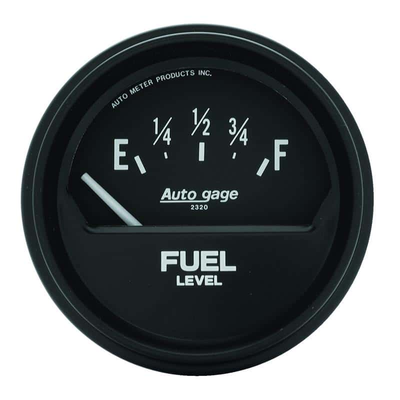 AutoMeter — AutoMeter Gauge Fuel Level 2-5/8in. 73 Ohm(e) to 10 Ohm(f) Elec Black Autogage
GA 2.6" FU 73-10 AG - view 2