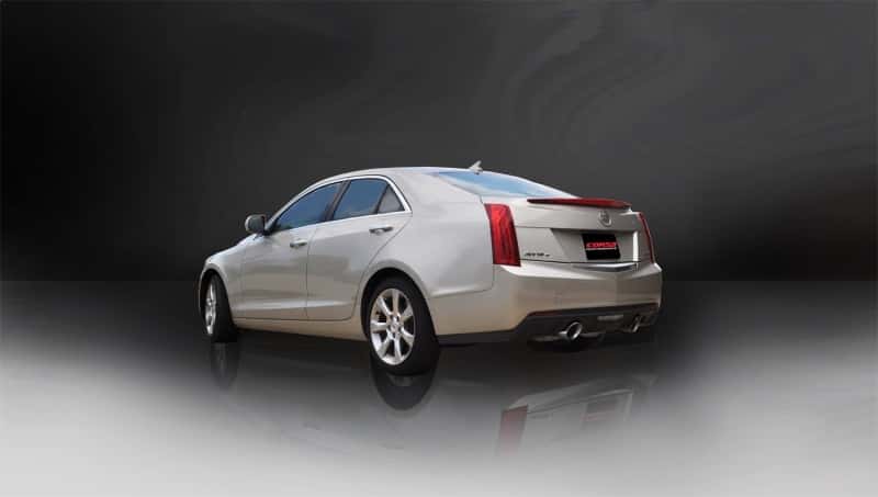 CORSA Performance — Corsa 2013-2019 Cadillac ATS Sedan 2.0L A/T Polished Sport Dual Rear Cat-Back Exhaust
Exhaust - view 7