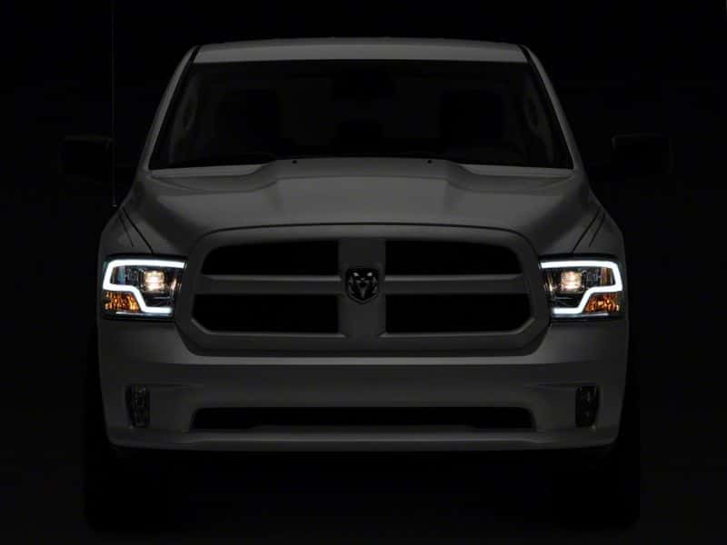 Raxiom — Raxiom 09-18 Dodge RAM 1500 Non-Projector LED Halo Headlights- Chrome Housing (Clear Lens)
Headlights - view 6