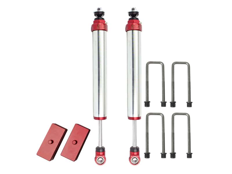 aFe — aFe Sway-A-Way 2.0in Rear Shock Kit w/ Lift Blocks 05-17 Toyota Tacoma
Sway-A-Way Shock Kit - view 2