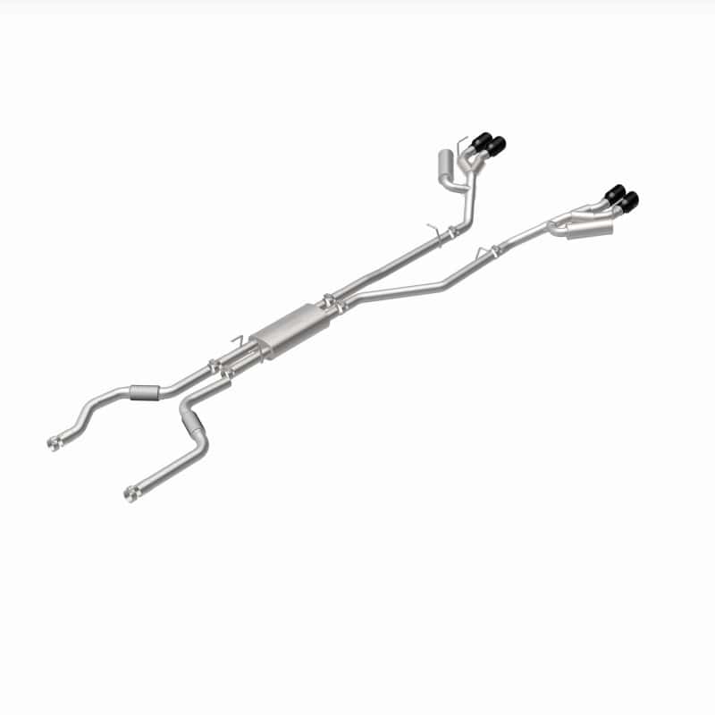 Magnaflow — MagnaFlow 20-21 Ford Explorer 3.0L V6 Dual Exit Quad Black Chrome Tip Street Series Cat-Back Exhaust - view 19
