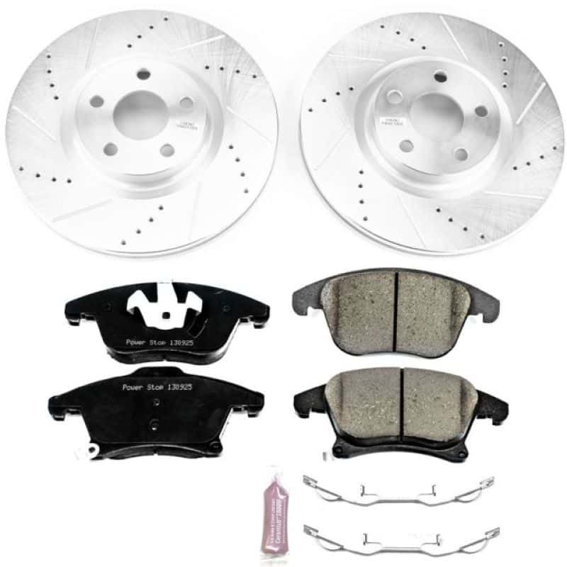 PowerStop — Power Stop 17-19 Lincoln MKZ Front Z23 Evolution Sport Brake Kit - view 1
