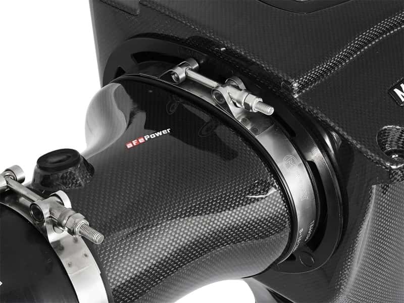 aFe — aFe Momentum GT Black Series Carbon Fiber CAIS 2017 Dodge Challenger/Charger SRT Hellcat V8-6.2L(sc)
Black Series Intake - view 3