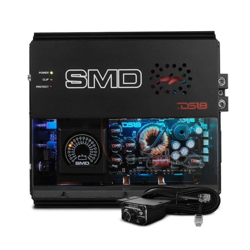 DS18 — DS18 Steave Meade Colab 1-Channel Amp Class D 2000/1ohm 1400/2ohm 800/4ohm Watts LED Lights - view 2