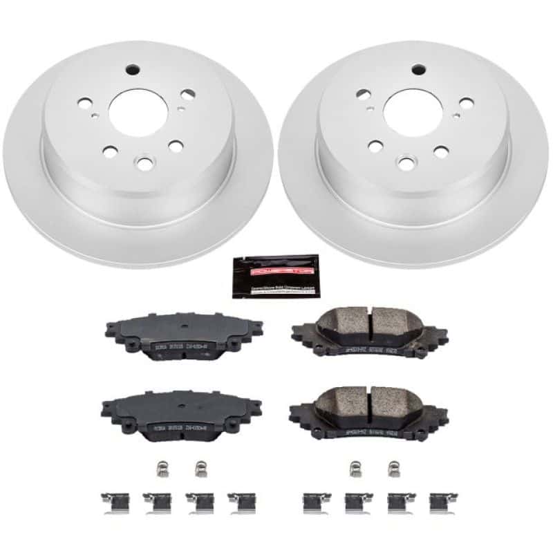 PowerStop — Power Stop 14-15 Lexus IS250 Rear Z17 Evolution Geomet Coated Brake Kit - view 1