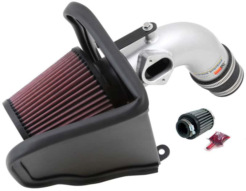 K&N Engineering — K&N 12 Chevy Sonic 1.8L Silver Typhoon Cold Air Intake
Performance Air Inta
Air Intake System - view 1