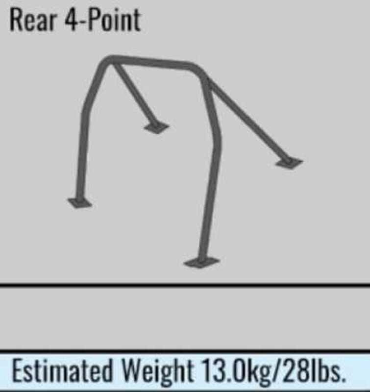 Cusco — Cusco Roll Cage 4pt Safety21 Nissan 180SX (S/O / No Cancel) - view 4